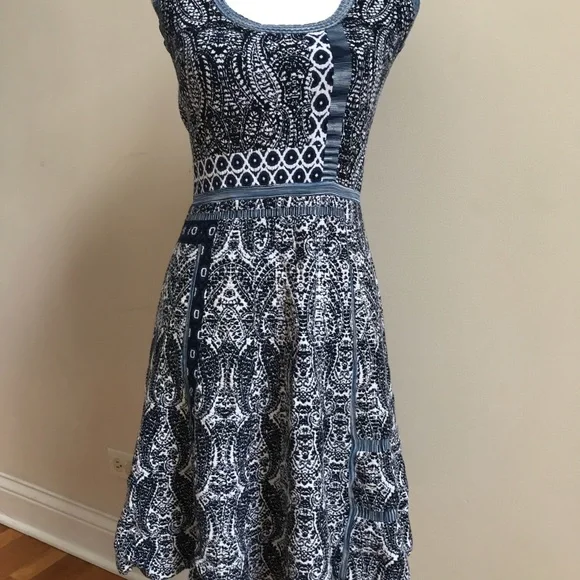 Nanette Lepore | Dresses | Nanette Lepore Knit Dress In Blues | Poshmark Nanette Lepore | Dresses | Nanette Lepore Knit Dress In Blues | Poshmark
